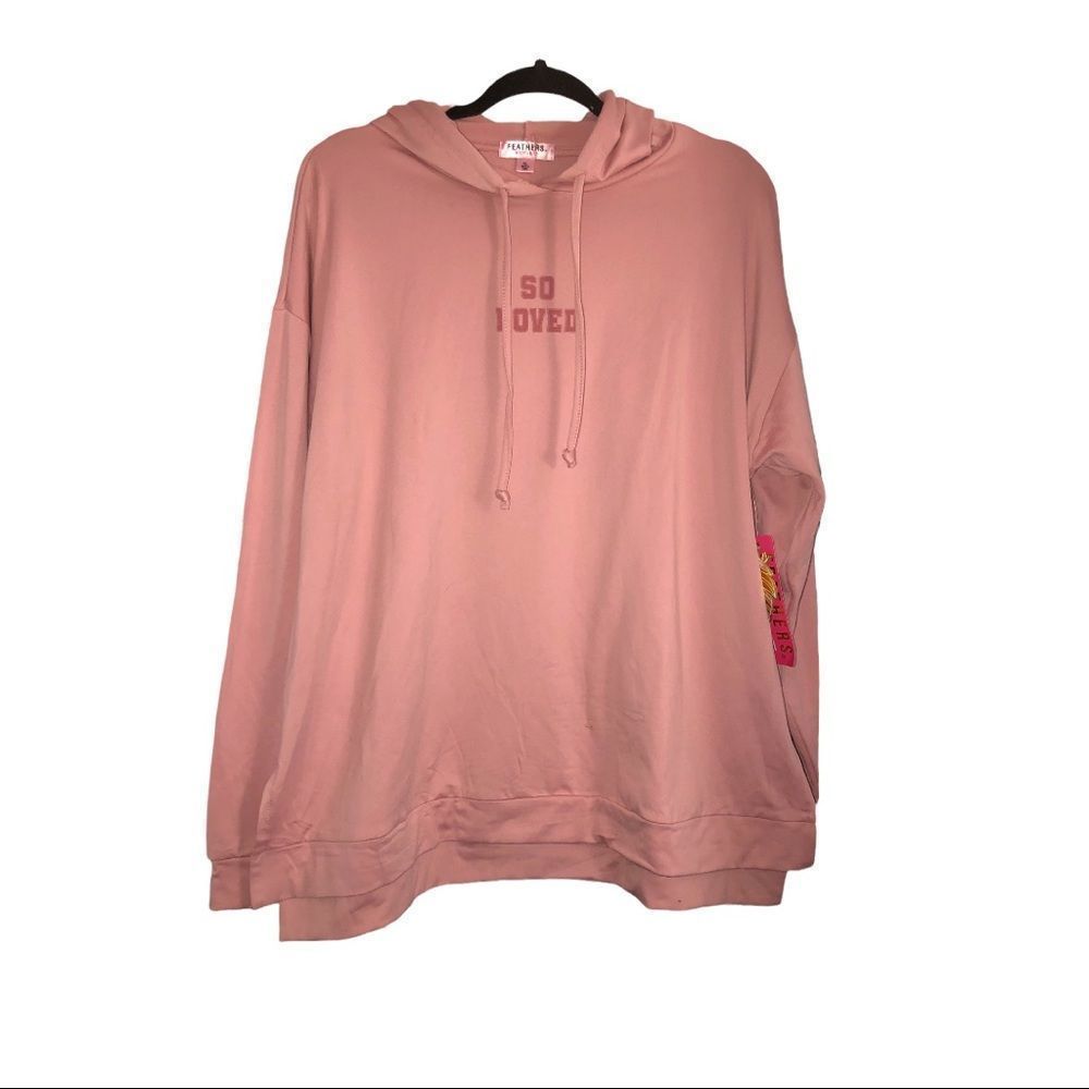 Maternity Hoodie Pullover—Color Pink —Size XL —New